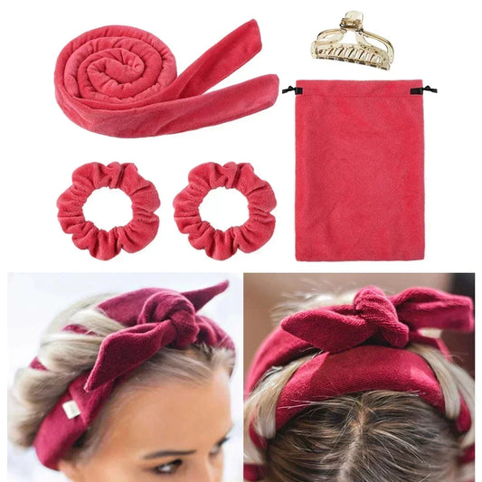 Heatless Curling Rod Headband