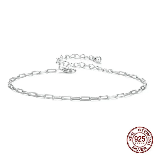 925 Sterling Silver Square Chain