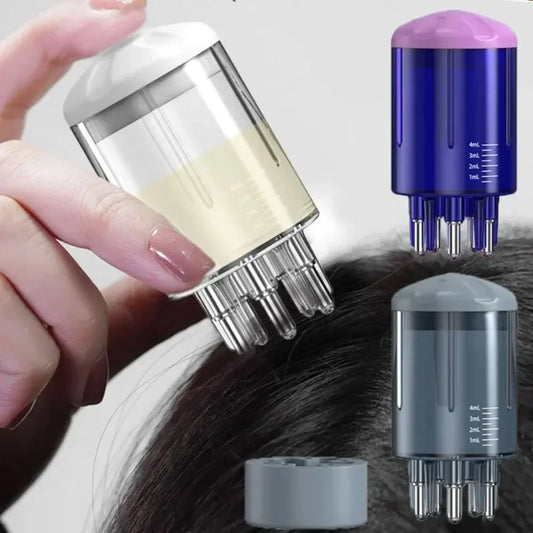 Scalp Applicator Liquid Comb Mini Scalp Massage Brush Hair Oil Applicator Bottle Liquid Guiding Combs Massager Hair Care Tools