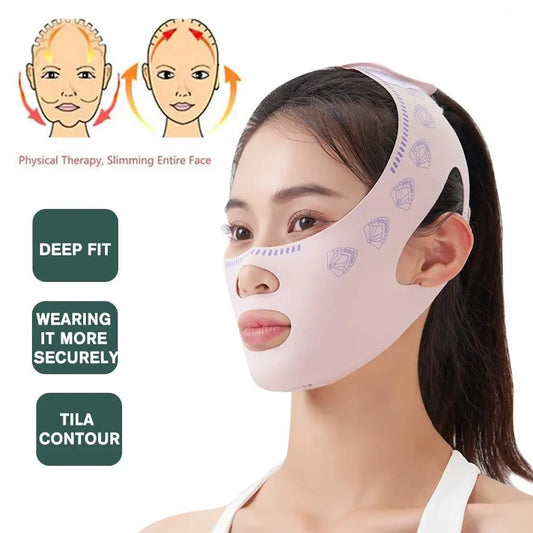 V Line Lifting Mask Face Lifting Anti Wrinkle Strap Band Sleeping Mask Beauty Health